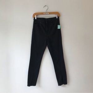 GAP true skinny black stretchy jeans